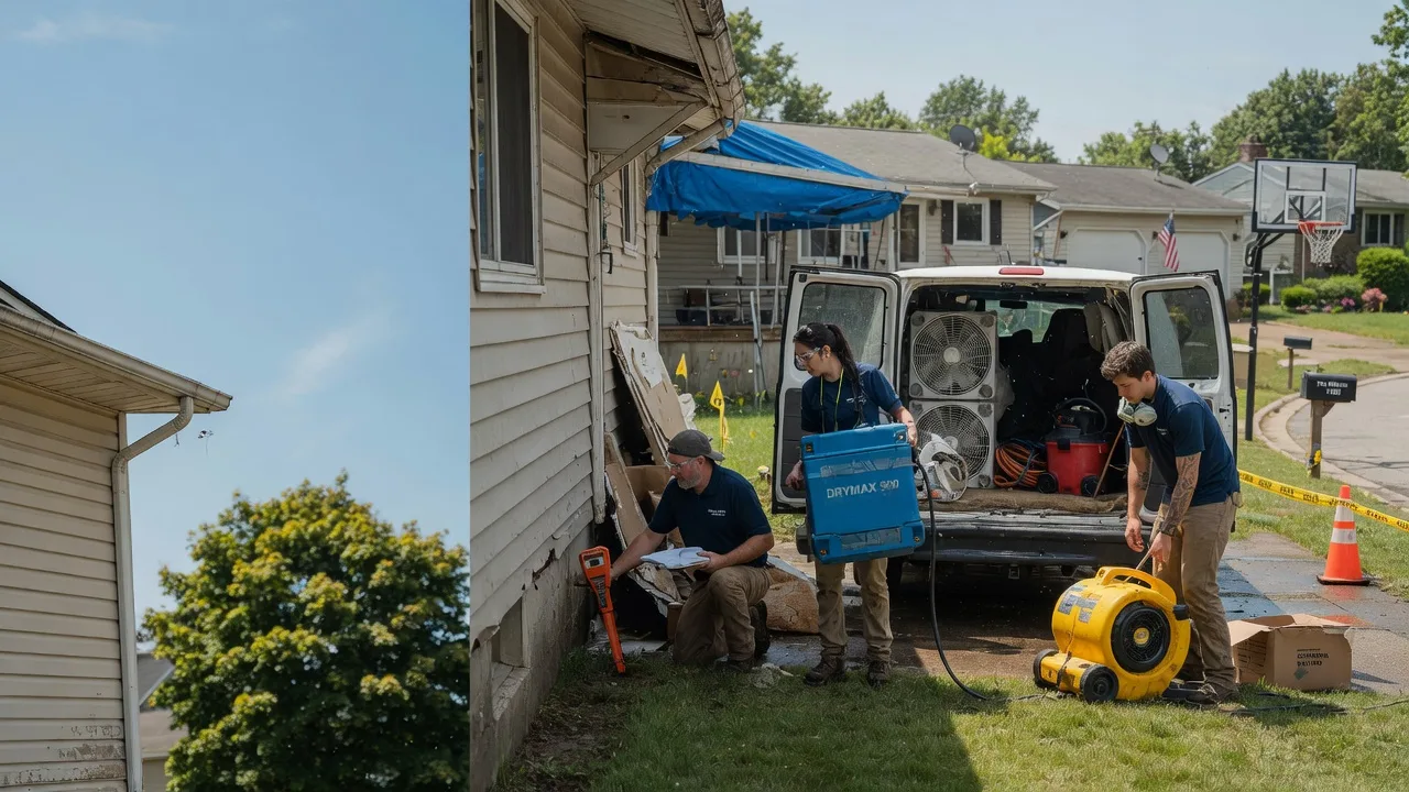 Ceiling Leak Cleanup in Maywood, IL near me