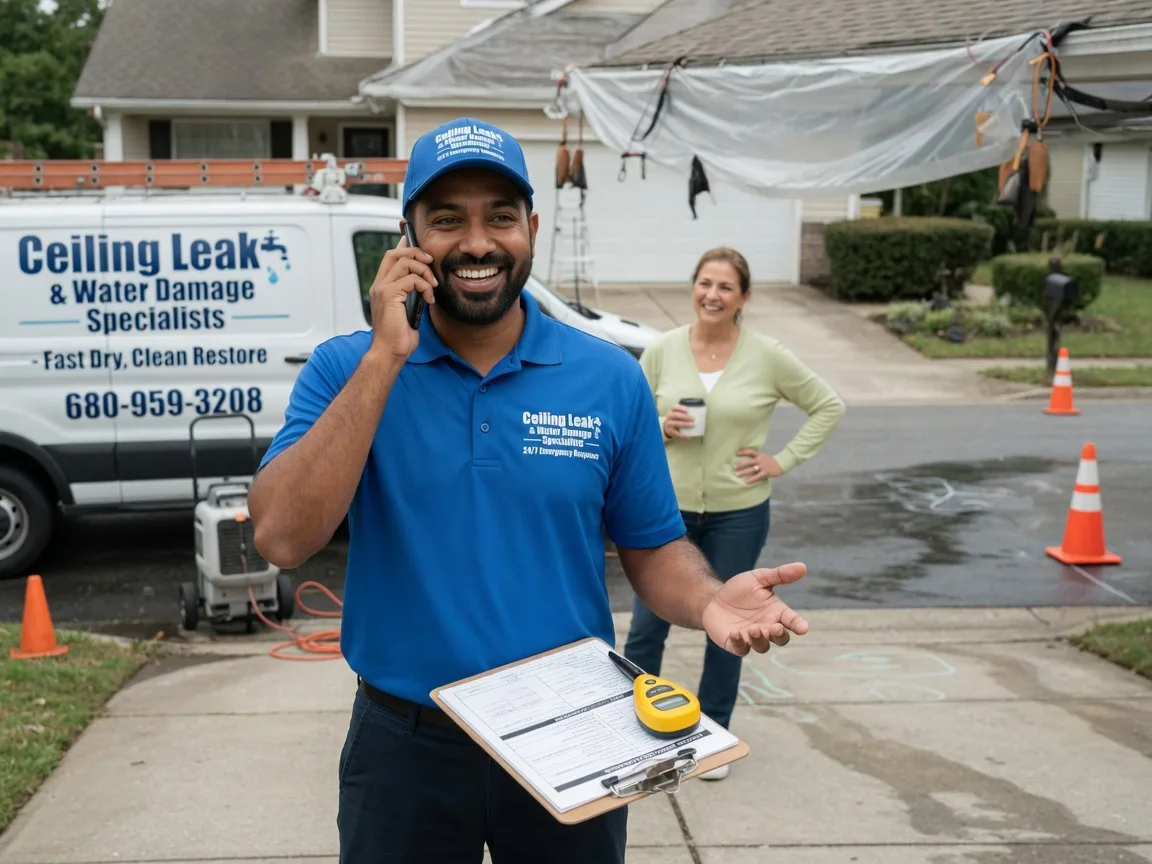 Ceiling Leak Cleanup Maywood, IL FAQs